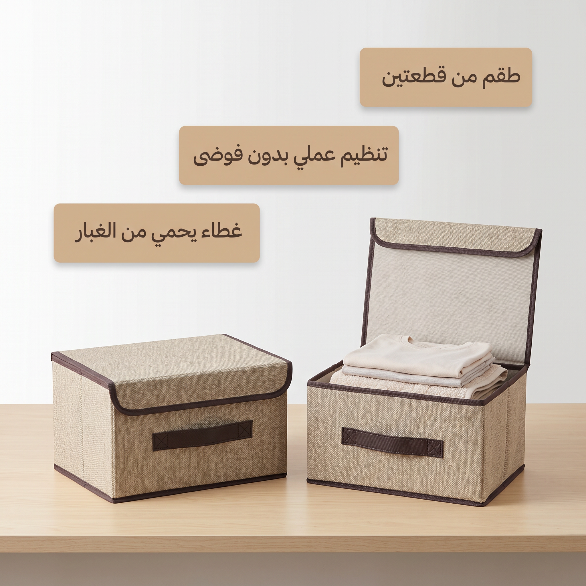 عرض قطعتين منظم تخزين الملابس والسفر – ترتيب أكثر ومساحة أكبر