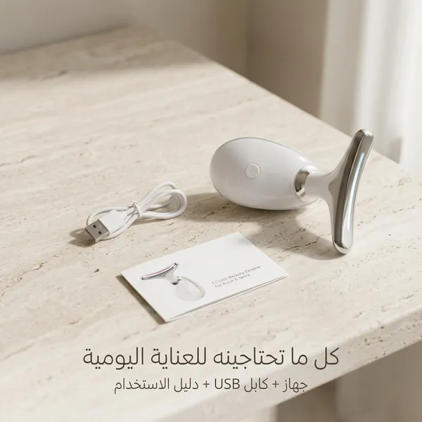 جهاز مساج الوجه للتصريف اللمفاوي