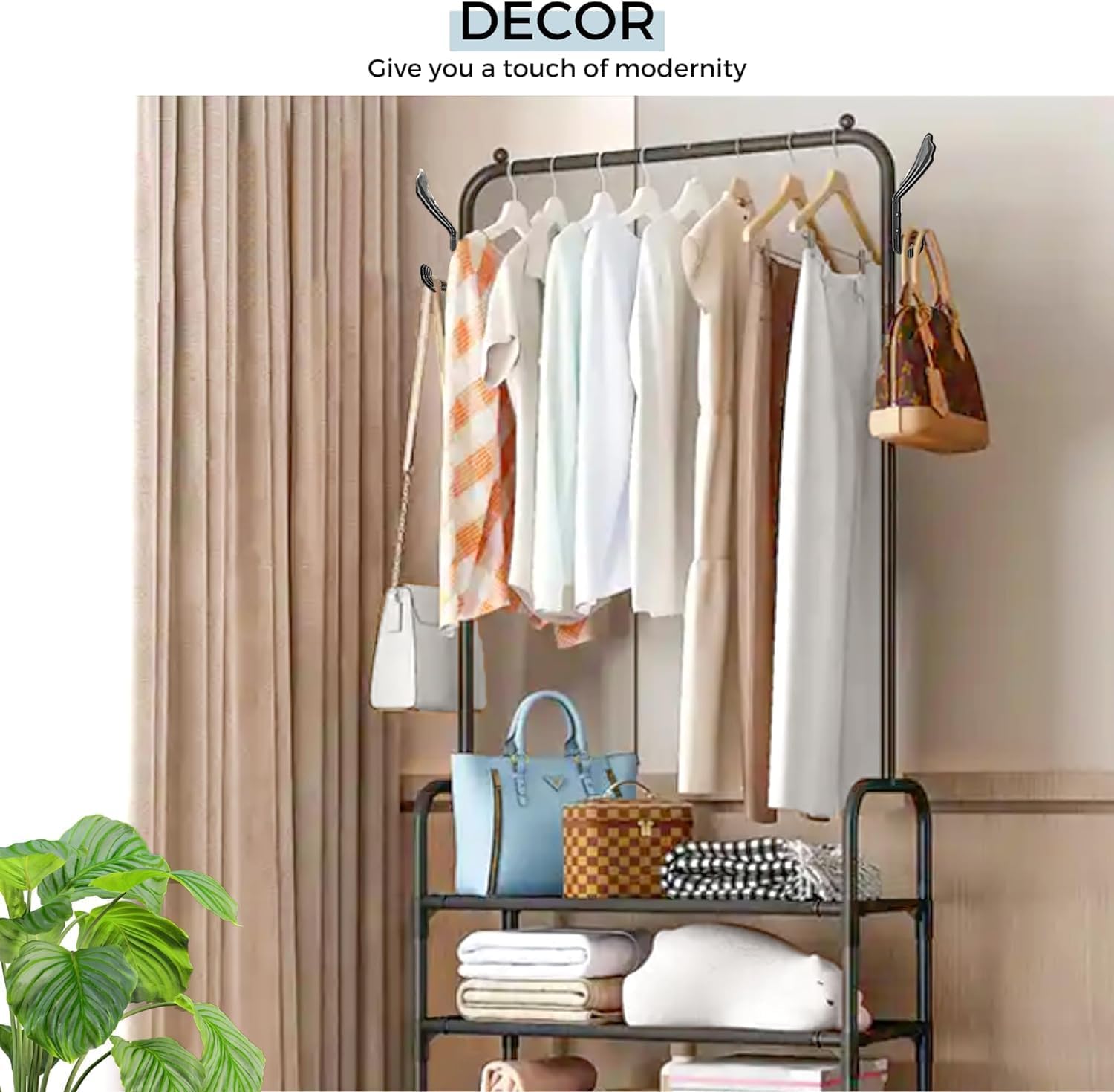 Clothes Rack 5 Shelves